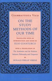 Front cover of De nostri temporis studiorum ratione by Giambattista Vico