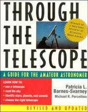Front cover of Through the Telescope by Patricia L. Barnes-Svarney