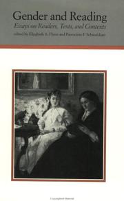 Front cover of Gender and reading by Elizabeth A. Flynn