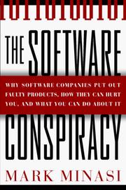 Cover of The Software Conspiracy by Mark Minasi