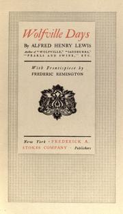 Front cover of Wolfville Folks by Alfred Henry Lewis