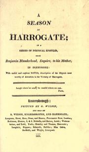 Cover of A season at Harrogate by Barbara Wreaks Hoole Hofland