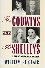 Front cover of The Godwins and the Shelleys by St. Clair, William.