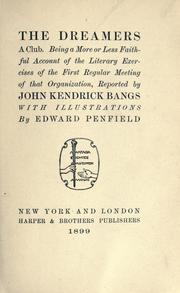 Cover of The dreamers by John Kendrick Bangs