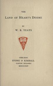 Front cover of The land of heart's desire by William Butler Yeats