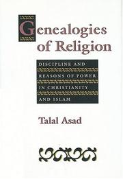 Front cover of Genealogies of religion by Talal Asad