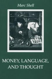 Cover of Money, language, and thought by Marc Shell