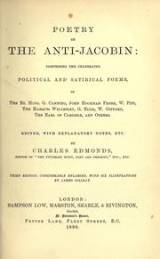 Cover of Poetry of the anti-Jacobin by George Canning