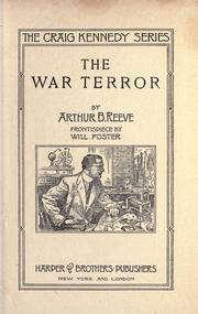 Cover of The War Terror by Arthur B. Reeve