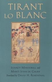 Cover of Tirant lo Blanch by Joanot Martorell