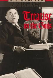 Cover of Treatise on the gods by H. L. Mencken