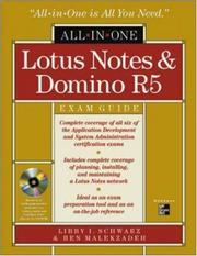 Cover of Lotus Notes 5 certification exam guide by Libby Ingrassia Schwarz