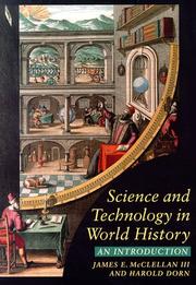 Cover of Science and technology in world history by James E. McClellan III