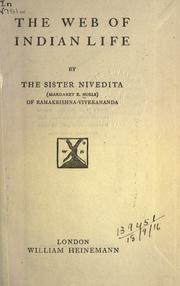 Cover of The web of Indian life by Margaret Elizabeth Noble