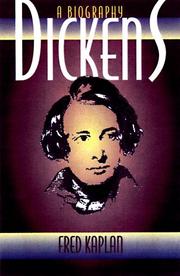 Cover of Dickens by Kaplan, Fred