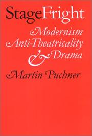 Cover of Stage fright by Martin Puchner