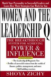 Cover of Women and the Leadership Q by Shoya Zichy