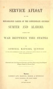 Cover of Service afloat by Semmes, Raphael