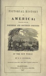 Cover of A pictorial history of America by Samuel G. Goodrich