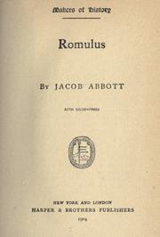 Cover of Romulus by Jacob Abbott