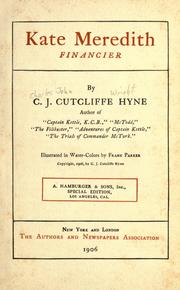 Front cover of Kate Meredith, Financier by C. J. Cutcliffe Hyne