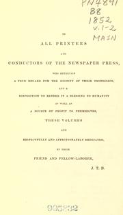 Front cover of Specimens of newspaper literature by Joseph T. Buckingham