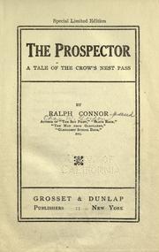 Cover of The Prospector by Ralph Connor