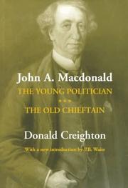 Cover of Young politician by Donald Grant Creighton
