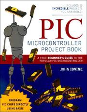 Cover of PIC microcontroller project book by John Iovine