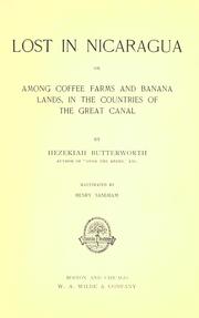 Cover of Lost in Nicaragua by Hezekiah Butterworth