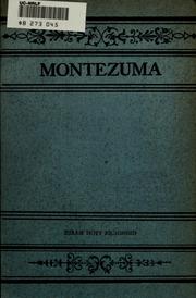 Front cover of Montezuma by Hiram Hoyt Richmond