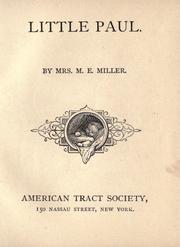 Cover of Little Paul by M. E. Miller