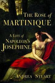 Front cover of The Rose of Martinique by Andrea Stuart