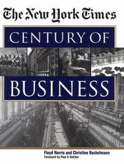 Front cover of The New York Times century of business by Floyd Norris