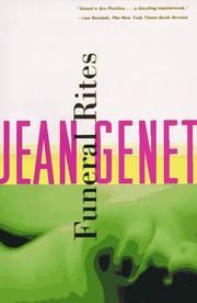 Cover of Pompes funèbres by Jean Genet