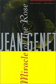 Cover of Miracle de la rose by Jean Genet