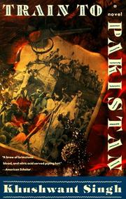 Front cover of Train to Pakistan by Khushwant Singh