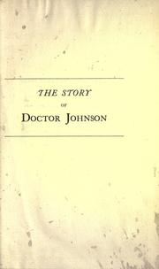 Front cover of The story of Doctor Johnson by S. C. Roberts