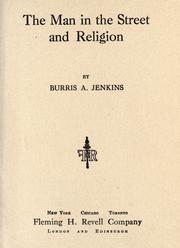 Front cover of The man in the street and religion by Burris Atkins Jenkins