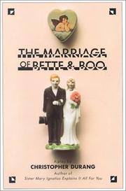 Cover of The marriage of Bette and Boo by Christopher Durang