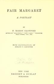 Front cover of Fair Margaret by Francis Marion Crawford
