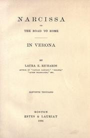 Front cover of Narcissa, or, The road to Rome by Laura Elizabeth Howe Richards