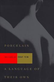 Cover of Porcelain, and by Chay Yew