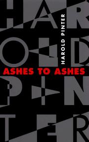 Cover of Ashes to ashes by Harold Pinter