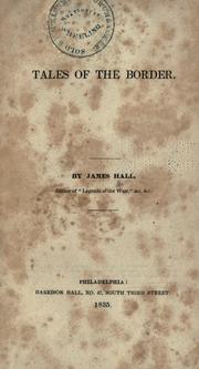 Front cover of Tales of the border by Hall, James