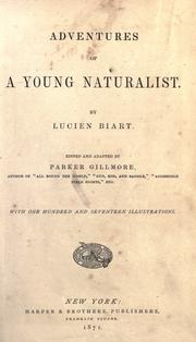 Cover of Aventures d'un jeune naturaliste by Biart, Lucien