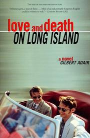 Cover of Love and death on Long Island by Gilbert Adair