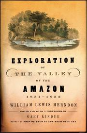 Front cover of Exploration of the valley of the Amazon by William Lewis Herndon