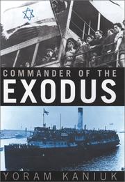 Cover of Commander of the Exodus by Yoram Kaniuk