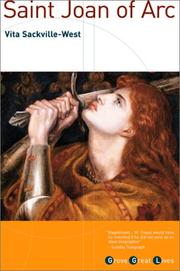 Cover of Saint Joan of Arc by Vita Sackville-West